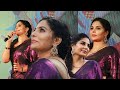Asha Sharath വെട്ടിത്തിളങ്ങുന്ന സാരിയിൽ സൂപ�