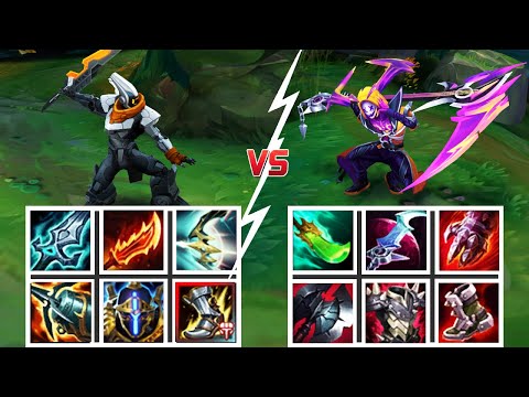 KAYN (RED) vs MASTER YI FULL BUILD FIGHT
