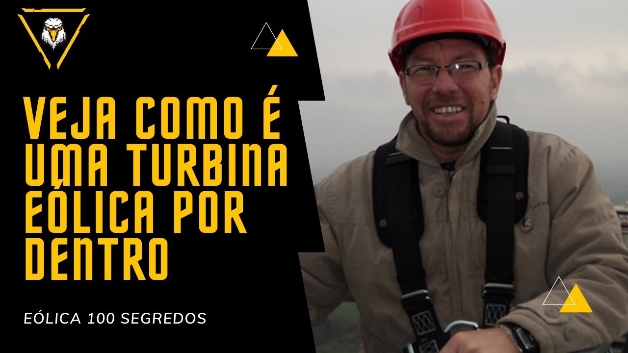VEJA COMO É UMA TURBINA EÓLICA, POR DENTRO!!!