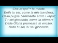 Andrea Bocelli - La Dolcissima Effigie Lyrics