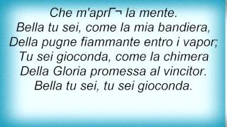 Andrea Bocelli - La Dolcissima Effigie Lyrics