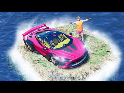 ABBANDONATO tra SUPERCARS su un'ISOLA DESERTA | GTA 5 RP! 😳
