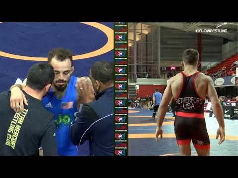 65 Kg Rr Rnd 1 Zain Retherford Nittany Lion Wrestling Club Vs Jordan Oliver Sunkist Kids Wrestling