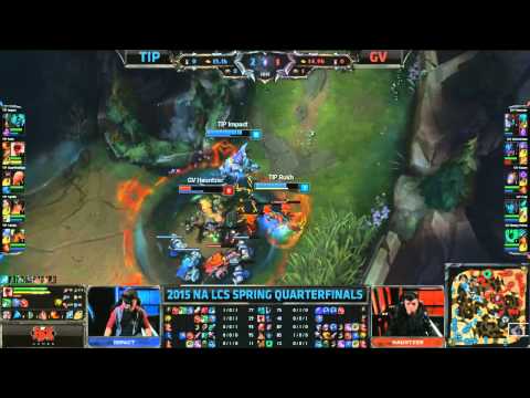 TiP vs GV Spiel 1 - Viertelfinale Spring Playoffs NA LCS
