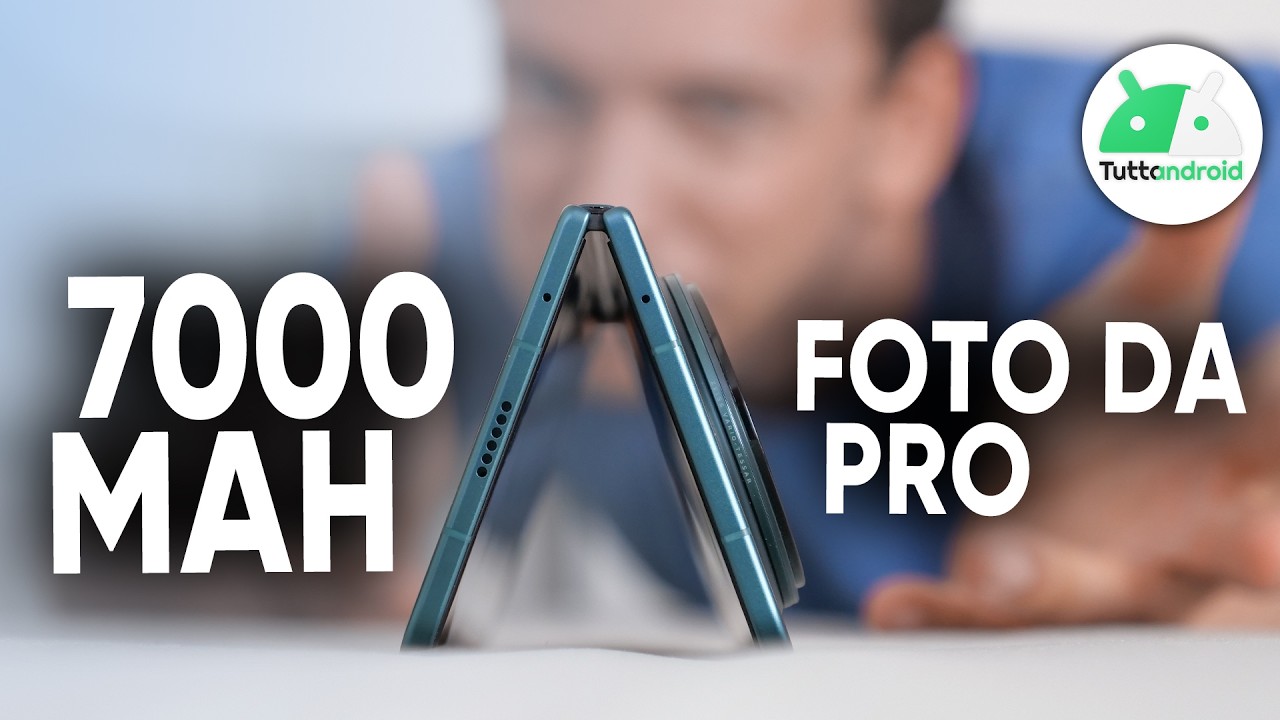 FOTO da PRO, BATTERIA ENORME e... ARRIVERÀ in Italia. VIVO X Fold6 in anteprima