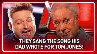 Coach Tom Jones IN TEARS after seeing Lonnie Donegan&#39;s son on The Voice | Journey #189