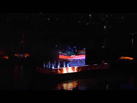 Visualisierte Klangwolke 22 - präsentiert von Sparkasse OÖ & LINZ AG