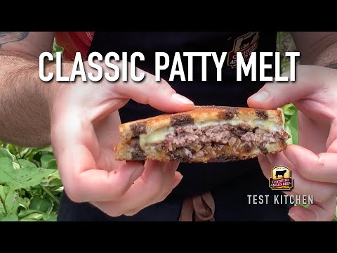 Classic Patty Melt on Blackstone Grill