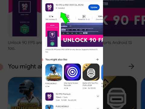 90 fps + ipad view Pubg best app😲🤩 #pubgmobile #shorts
