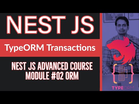 How to write TypeORM Transactions with Nest JS  (Nest JS Advanced Course) #15