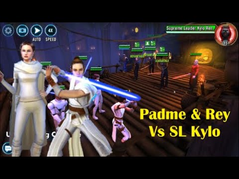 Arena: Padme & Rey Vs SL Kylo, Wat Tambor & Malak