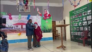 পাবনা জেলার বেড়া উপজেলায় দুর্যোগ ব্যবস্থাপনা অধিদপ্তর কর্তৃক নির্মিত ঘর বিনামূল্যে পেয়ে অনুভূতি