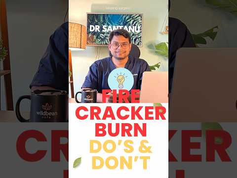 Burn Ho Gaya? 🧨😱 Don’t Panic!First Aid at home | Safe Diwali 2025 🎇#shorts