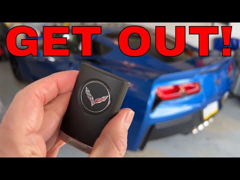 C7 Corvette Emergency Exit & Entry Door Release - Dead Battery