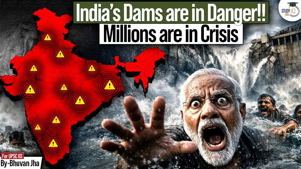 How Indian Dams are Really in Danger ? | Dams Safety | UPSC GS | StudyIQ IAS