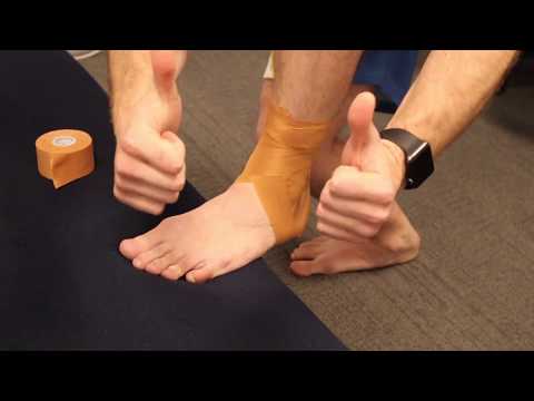 HOW TO: TAPE YOUR OWN ANKLE