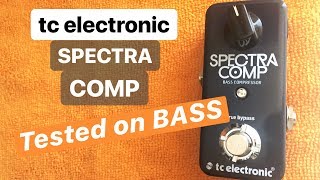 Video thumbnail for TC electronic Spectra Comp Bass Compressor - Tested on BASS by Juanka Trujillo