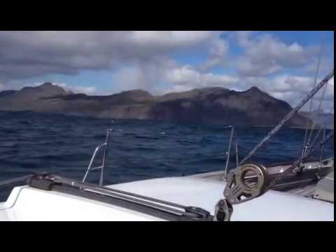 Bestevaer 56ST HannaH sailing on the East coast of Iceland 2016