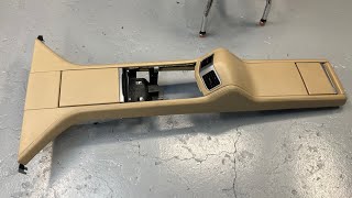Aston Martin Rapide centre console  armrest removal