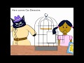 Cat Detective Yellow Bird
