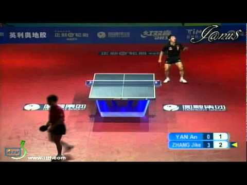 2011 Harmony China Open (ms-sf) YAN An - ZHANG Jike [Full Match|Short Form]