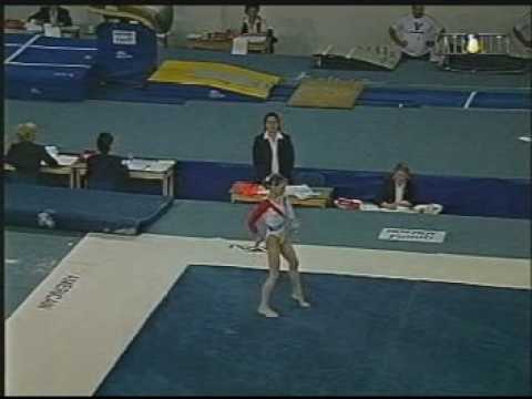 Oana Petrovschi 2002 Europeans Floor