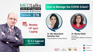 Medtalks with dr KK on How to manage the covid crisis 2313-276 video