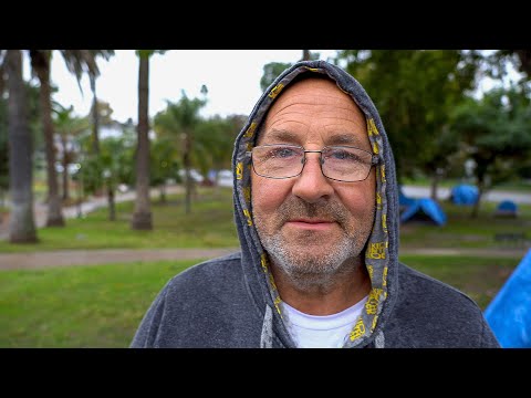 Homeless Man on the Criminalization of Homelessness in Echo Park Lake Video