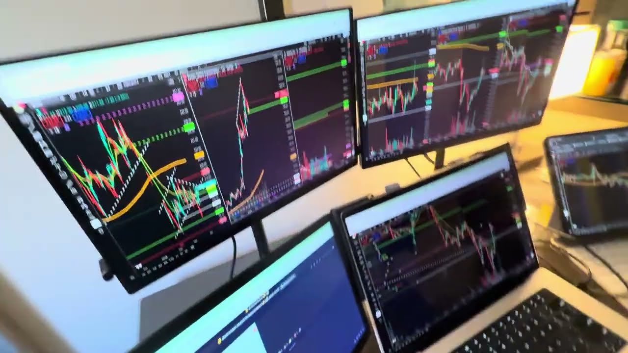 My 7 figure traveling trading setup