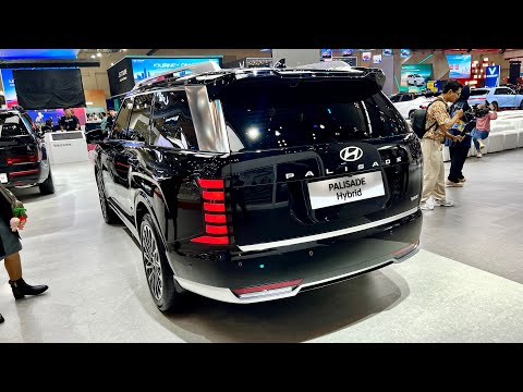 NEW 2026 Hyundai Palisade Hybrid Walkaround Exterior Interior Close-up
