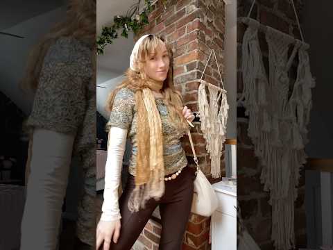 Boho outfit of the day 🌻#bohocore #bohovibe #boho #thrifting #hippie #hippiecore #hippietok