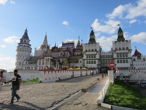 izmailovsky souvenir market moscow, Russia