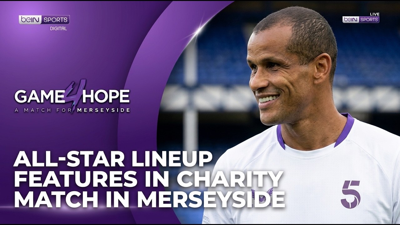 Game4Hope Stars Arrive at Goodison Park, Led by Clarence Seedorf and Rivaldo | beIN SPORTS USA