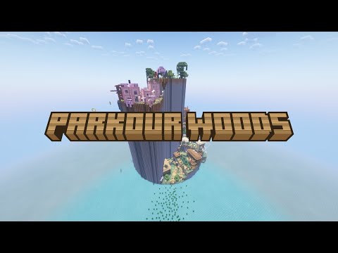 Diverse ways to travel! Parkour Woods | Minecraft map