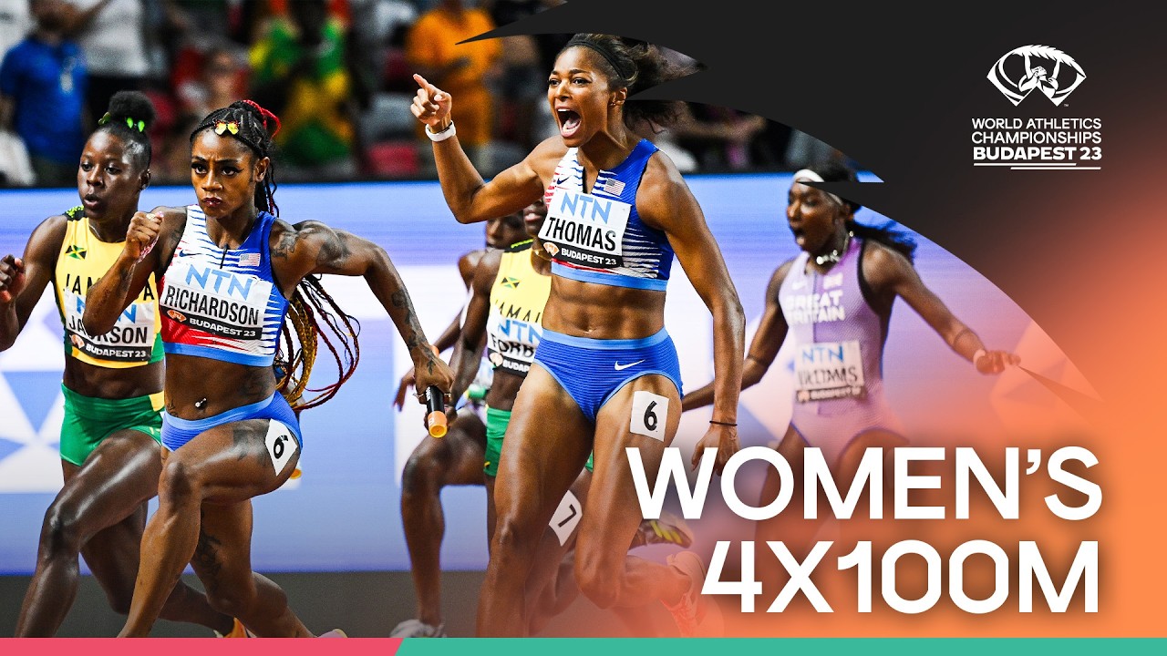 Women's 4x100m Relay Final | World Athletics Championships Budapest 2023