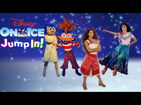 ❄️⛸️Disney on Ice Jump In! FULL SHOW PART 2! Moana 2, Inside Out 2 & Encanto! 