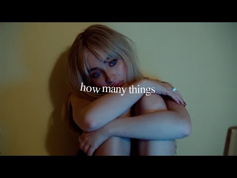 Sabrina Carpenter - how many things (Official Audio)