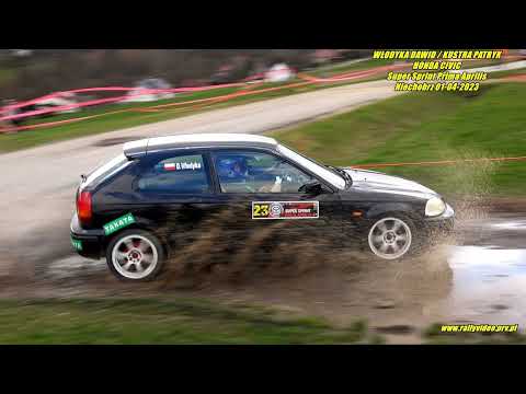 WŁODYKA DAWID / KUSTRA PATRYK - HONDA CIVIC - Super Sprint Prima Aprilis Niechobrz 01-04-2023