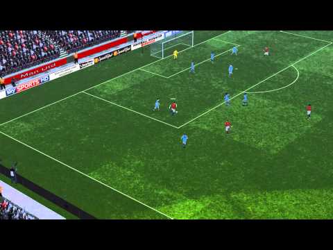 Man Utd vs Man City - Kranevitter Goal 13 minutes