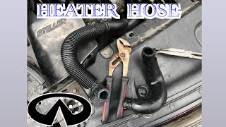 Heater Hose Passenger Side Replacement (Infiniti G35/G37)