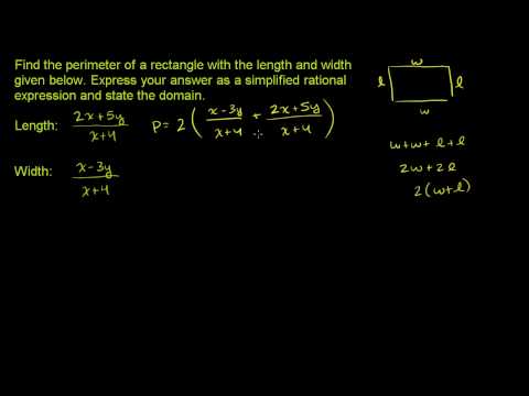 Adding and Subtracting Rational Expressions 1