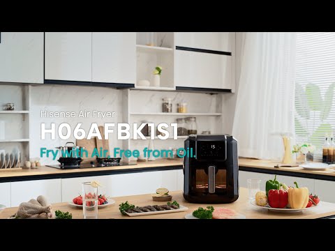 Hisense Air Fryer HAF1800DCD Black Hisense Air Fryer HAF1800DCD Black