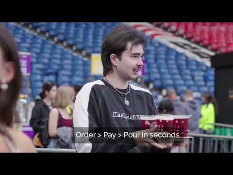 Self-Serve Beer Kiosk Pours Pints in 7 Seconds | EBar at Hampden Park