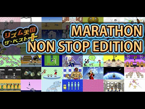 [60fps] Rhythm Heaven Megamix (JP Ver) - Non Stop Marathon