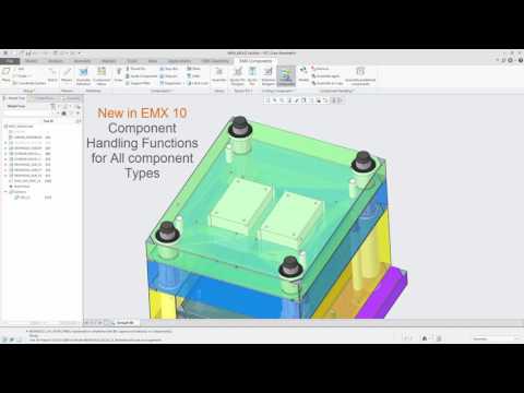 Creo Parametric - Expert Moldbase Extension 10.0 - Improved Component Handling