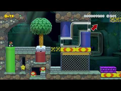 Wall Jumper #2 by ★Vaporeon★ 🍄 Super Mario Maker 2 #air 😶 No Commentary