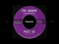Peggy Lee - You deserve