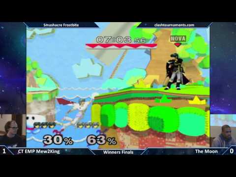 Smashacre Frostbite - CT EMP Mew2King vs The Moon - Winners Finals - SSBM