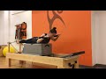 Prone Arm Work Pilates Reformer