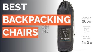 🌵 9 Best Backpacking Chairs (Outdoor Guide-Reviewed)